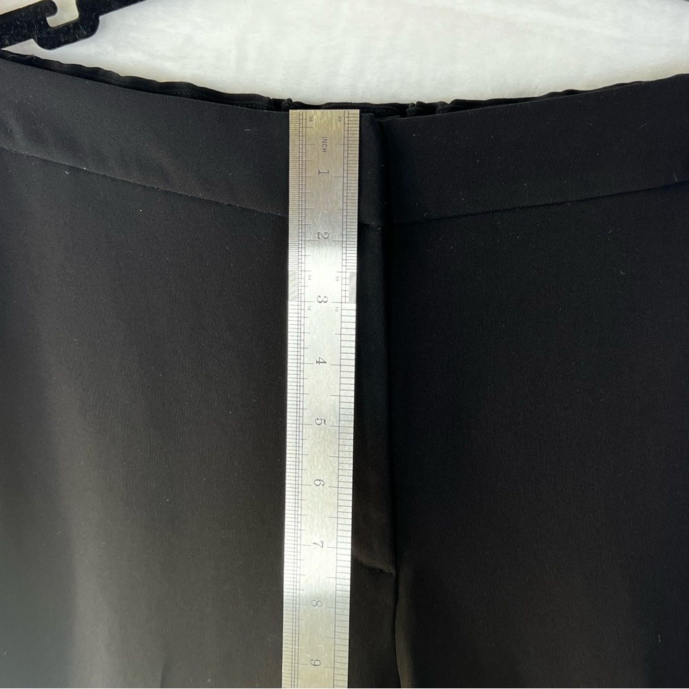Plus Size J. Crew Black Dress Pants Loose Flowy Business Casual Elastic Size 14 - Picture 12 of 14